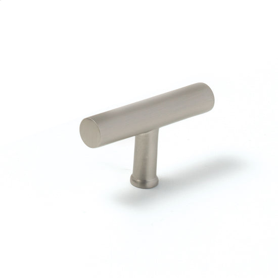 MOMO STRANO T KNOB DULL BRUSHED NICKEL in Dull Brushed Nickel