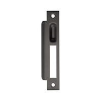 MOMO HANDLES ROLLER MORTICE LOCK LEFT HAND STRIKE PLATE GUNMETAL in Gun Metal