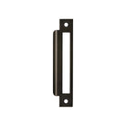 MOMO MORTICE LOCK UNIVERSAL STRIKE PLATE DARK BRONZE in Dark Bronze