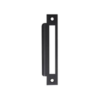 MOMO MORTICE LOCK UNIVERSAL STRIKE PLATE MATT BLACK in Matt Black