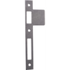 Extended Striker Distressed Nickel CTC85mm H198xW63mm in Distressed Nickel