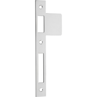 Extended Striker Polished Nickel CTC85mm H198xW63mm in Polished Nickel