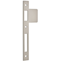 Extended Striker Satin Nickel CTC85mm H198xW63mm in Satin Nickel