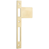 Extended Striker Polished Brass CTC85mm H198xW85mm in Polished Brass
