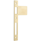 Extended Striker Polished Brass CTC85mm H198xW85mm in Polished Brass