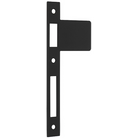 Extended Striker Matt Black CTC85mm H198xW85mm in Matt Black