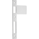 Extended Striker Polished Nickel CTC85mm H198xW85mm in Polished Nickel