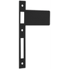Extended Striker Matt Black CTC85mm H198xW122mm in Matt Black