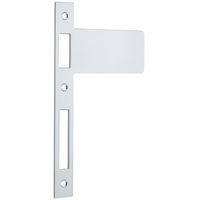 Extended Striker Polished Chrome CTC85mm H198xW122mm in Polished Chrome