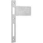 Extended Striker Brushed Chrome CTC85mm H198xW122mm in Brushed Chrome