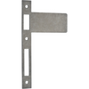 Extended Striker Distressed Nickel CTC85mm H198xW122mm in Distressed Nickel