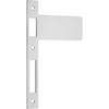 Extended Striker Polished Nickel CTC85mm H198xW122mm in Polished Nickel