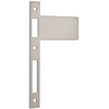 Extended Striker Satin Nickel CTC85mm H198xW122mm in Satin Nickel