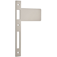 Extended Striker Satin Nickel CTC85mm H198xW122mm in Satin Nickel