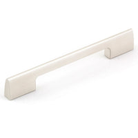 Momo VIESTE cabinet pull handle in brushed gold finish with sleek, modern design for kitchen or furniture drawers
