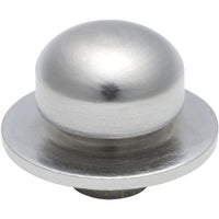 Component Dimmer Knob Satin Chrome in Satin Chrome