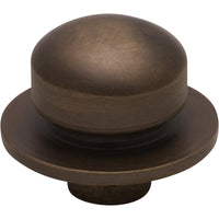 Component Dimmer Knob Antique Brass in Antique Brass