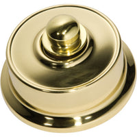 Dimmer LED 250T Federation Polished Brass D62xP38mm in Polished Brass