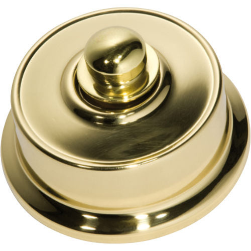 Dimmer LED 250T Federation Polished Brass D62xP38mm in Polished Brass