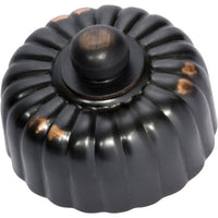Dimmer LED 250T Fluted Antique Copper D55xP40mm in Antique Copper