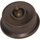 Switch Federation Antique Brass D62xP38mm in Antique Brass