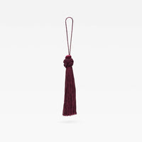 Tassel Burgundy 80mm (3.14") in Burgundy