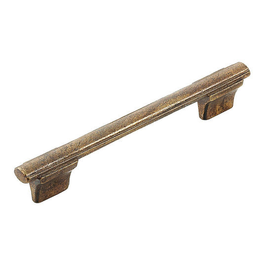 EMMA D HANDLE 128MM AGED ANTIQUE BRASS in Aged Antique Brass