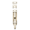 Tower Bolt Polished Brass H118xW32mm in Polished Brass