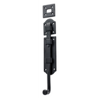 Tower Bolt Iron Matt Black H175xW40mm in Matt Black