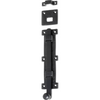 Tower Bolt Iron Matt Black H200xW55mm in Matt Black