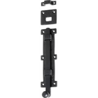 Tower Bolt Iron Matt Black H200xW55mm in Matt Black