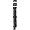 Tower Bolt Iron Matt Black H300xW55mm in Matt Black