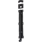 Tradco Tower Bolts in metal finish, showing the secure latch mechanism and sleek design for durable door and gate security.