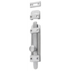 Tower Bolt Satin Chrome H118xW32mm in Satin Chrome