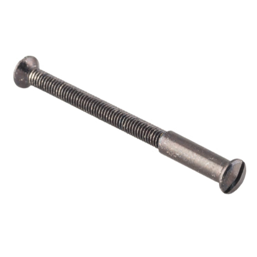 Tie Bolt Antique Copper M4x0.7x65mm With Cutoff Points in Antique Copper