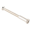 Tie Bolt Polished Nickel M4x0.7x65mm With Cutoff Points in Polished Nickel