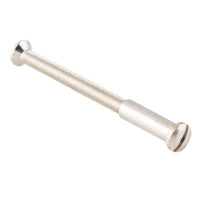 Tie Bolt Polished Nickel M4x0.7x65mm With Cutoff Points in Polished Nickel