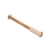 Tie Bolt Satin Brass M4x0.7x65mm With Cutoff Points in Satin Brass