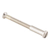 Tie Bolt Satin Nickel M4x0.7x65mm With Cutoff Points in Satin Nickel