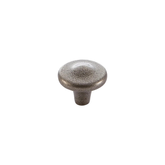 CROSBY ROUND KNOB 34MM PEWTER in Pewter