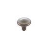 CROSBY ROUND KNOB 38MM PEWTER in Pewter
