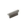 EMMA KNOB 58MM NATURAL IRON HOLE CENTRES 32MM in Natural Iron