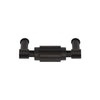 ONE PB200 toilet roll holder satin black in Satin Black