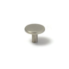 Momo VENA cabinet knob in dark bronze finish with sleek, modern design for kitchen or furniture drawers and cabinets.
