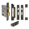 Lock Kit Euro Rebated  (1114+1105+1148) in Oil Rubbed Bronze