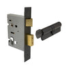Lock Kit - Euro 57mm (1115+1148) in Dark Roman Brass