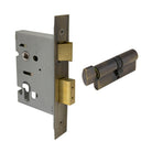 Lock Kit - Euro 57mm (1115+1148) in Oil Rubbed Bronze