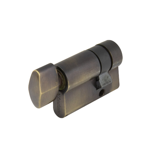 Euro Single Cyl. Turn-35mm to cam ctr in Oil Rubbed Bronze