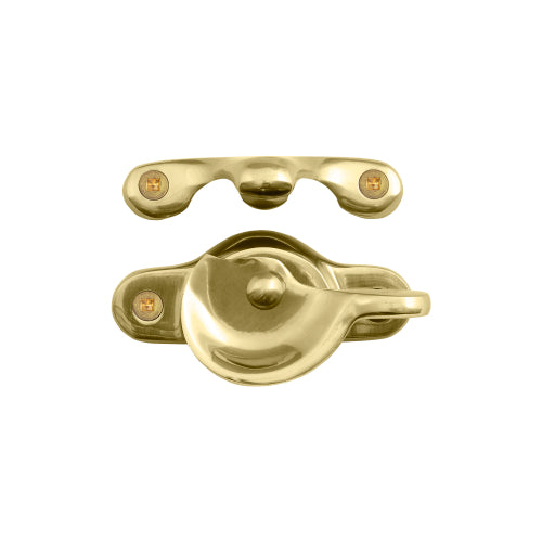 Sash Fastener in Polished Brass