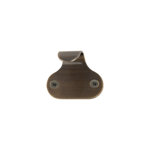 Sash Lift - Hook 50x25mm o/a - 30mm pj in Brushed Bronze